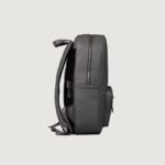 The Philos Grey Leather Backpack - Image 4