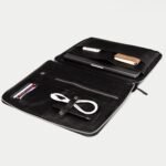 The Eclectic Black Leather Folio Organizer - Image 4