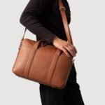 The Captain Brown Leather Briefcase - Image 5