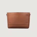 The Carismatico Brown Leather Messenger Bag - Image 6