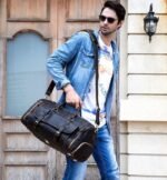 THE BARD WEEKENDER HANDMADE LEATHER DUFFLE BAG - Image 2