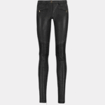 FAUX LEATHER-PANTS