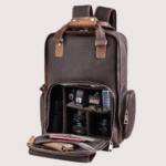 The Gaetano Large Leather Backpack