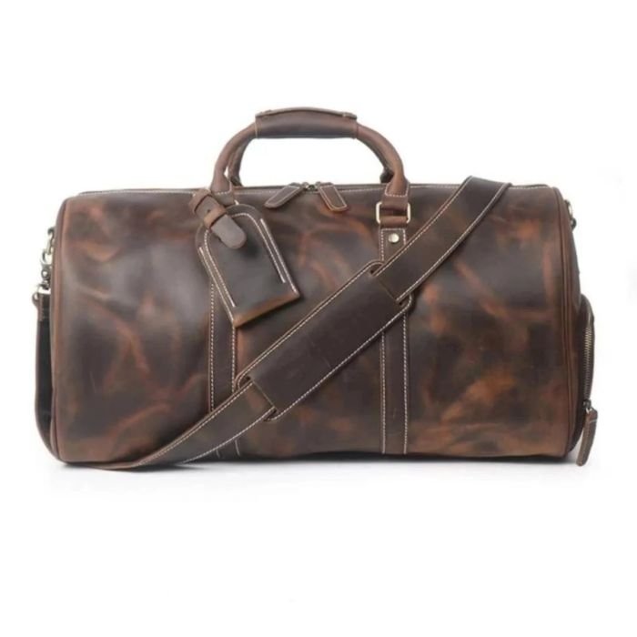 1_3__23_19acbd1a-0a33-4347-a135-3134201b8657 THE DAGNY WEEKENDER LARGE LEATHER DUFFLE BAG - Image 1