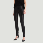 WOMEN STRETCH LEATHER PANTS
