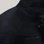 Firefly Moto Black Biker Leather Jacket - Image 4