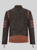 X - Men Origins Wolverine Leather Jacket - Image 3