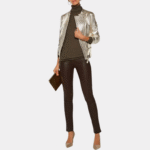 FAUX LEATHER LEGGINGS PANTS - Image 2