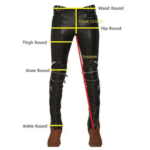 FAUX LEATHER SIDE STRIPS PANTS - Image 2