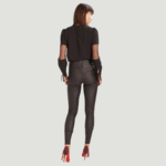 LAMB LEATHER SKINNY LEG PANTS - Image 2