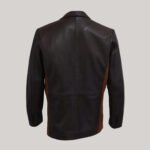 Rustic Ridge Leather Coat - Image 2
