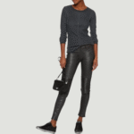 LEATHER MOTO PANTS - Image 2