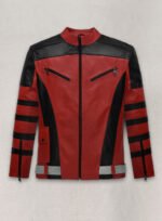 Dwayne Johnson Red One Leather Jacket - Image 2