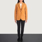 Norma Brown Nubuck Blazer - Image 5
