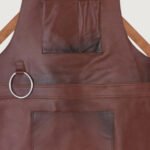 The Riding of Yorkshire Full Grain Tan Brown Apron - Image 3