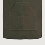 The West Yorkshire Olive Green Canvas Apron - Image 4