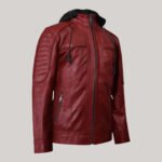 Rodeo Hooded Leather Jacket - Image 3