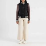 Savant Maroon & Black Hybrid Varsity Jacket - Image 6