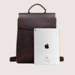 The Gyda Backpack Vintage Leather Travel Backpack - Image 3