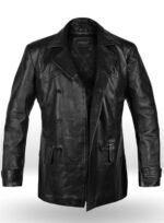 David Tennant Doctor Who Leather Trench Coat - Image 3