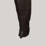 Blackout Luxe Leather Jacket - Image 4