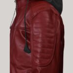 Rodeo Hooded Leather Jacket - Image 5