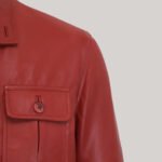 Classic Caramel Rider Jacket - Image 5