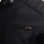 Firefly Moto Black Biker Leather Jacket - Image 6