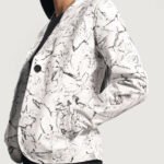 Donna Blake White Leather Blazer - Image 5