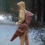 Genuine Leather 46" Soft Padded Rifle Bag - Image 6
