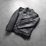 Allaric Alley Black Leather Biker Jacket - Image 8
