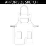 The Warwickshire Black Canvas Fabric Hairstylist Apron - Image 4