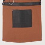 The West Midlands Brown Canvas Crossbody BBQ Apron - Image 3