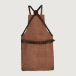 The Devon Cognac Brown Full Grain Leather Crossbody Apron - Image 2