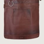 The Riding of Yorkshire Full Grain Tan Brown Apron - Image 4