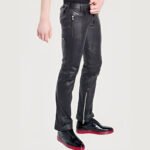 Men Casual Leather Pants - Image 3