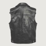 Rocker Vest Leather Biker Vest - Image 2