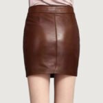 Basic Leather Skirt - Image 2