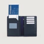 Bernardi Blue Leather Travel Wallet - Image 4
