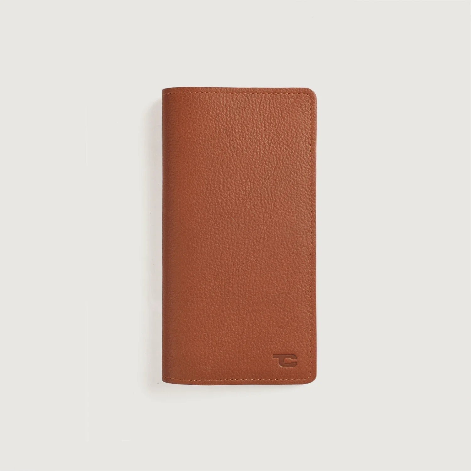 Cameron_Brown_Leather_Long_Wallet_Front-2-1694254586617 Cameron Brown Leather Long Wallet - Image 1