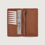 Cameron Brown Leather Long Wallet - Image 5