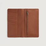 Cameron Brown Leather Long Wallet - Image 4