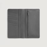 Cameron Grey Leather Long Wallet - Image 4
