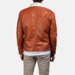 Dan Frost Tan Shearling Jacket - Image 3