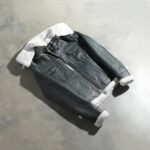 Fiona Green Hooded Shearling Leather Jacket - Image 8