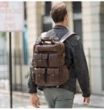 The Shelby Backpack Handmade Genuine Leather Backpack - Image 2