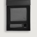 Marvin Grey Leather Gift Set - Image 2