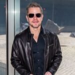 Matt Damon Leather Jacket