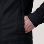 Colberto Black Waxed Canvas Trucker Jacket - Image 6