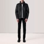 Sean Black Leather Classic Jacket - Image 2